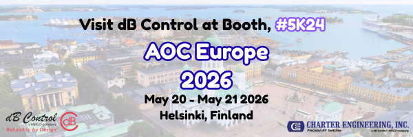 Visit dB Control at AOC Europe – Booth 5K24